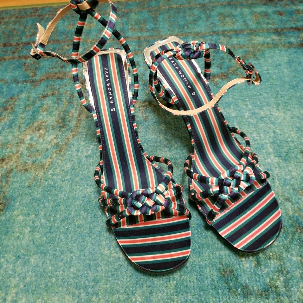 Zara Satin Heels